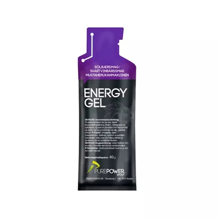 Pure Power Energygel Blackcurrant 40gr