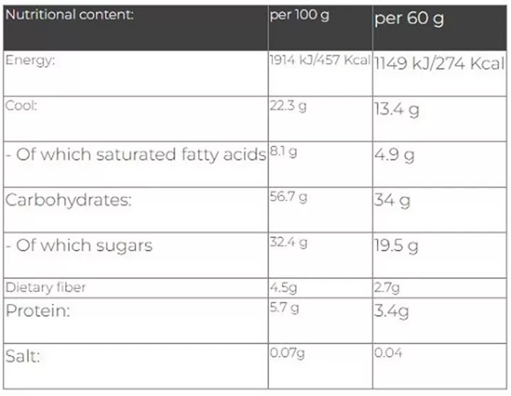 Pure Power Energy Snack Caramel/Peanut Energiereep 60g