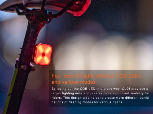 Ravemen CL06 Achterlicht met Rem & Lichtsensor