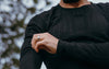 Megmeister Drynamo Crew Eco Merino BC57 Lange Mouwen Ondershirt Heren Zwart