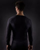 Megmeister Drynamo Crew Eco Merino BC57 Lange Mouwen Ondershirt Heren Zwart