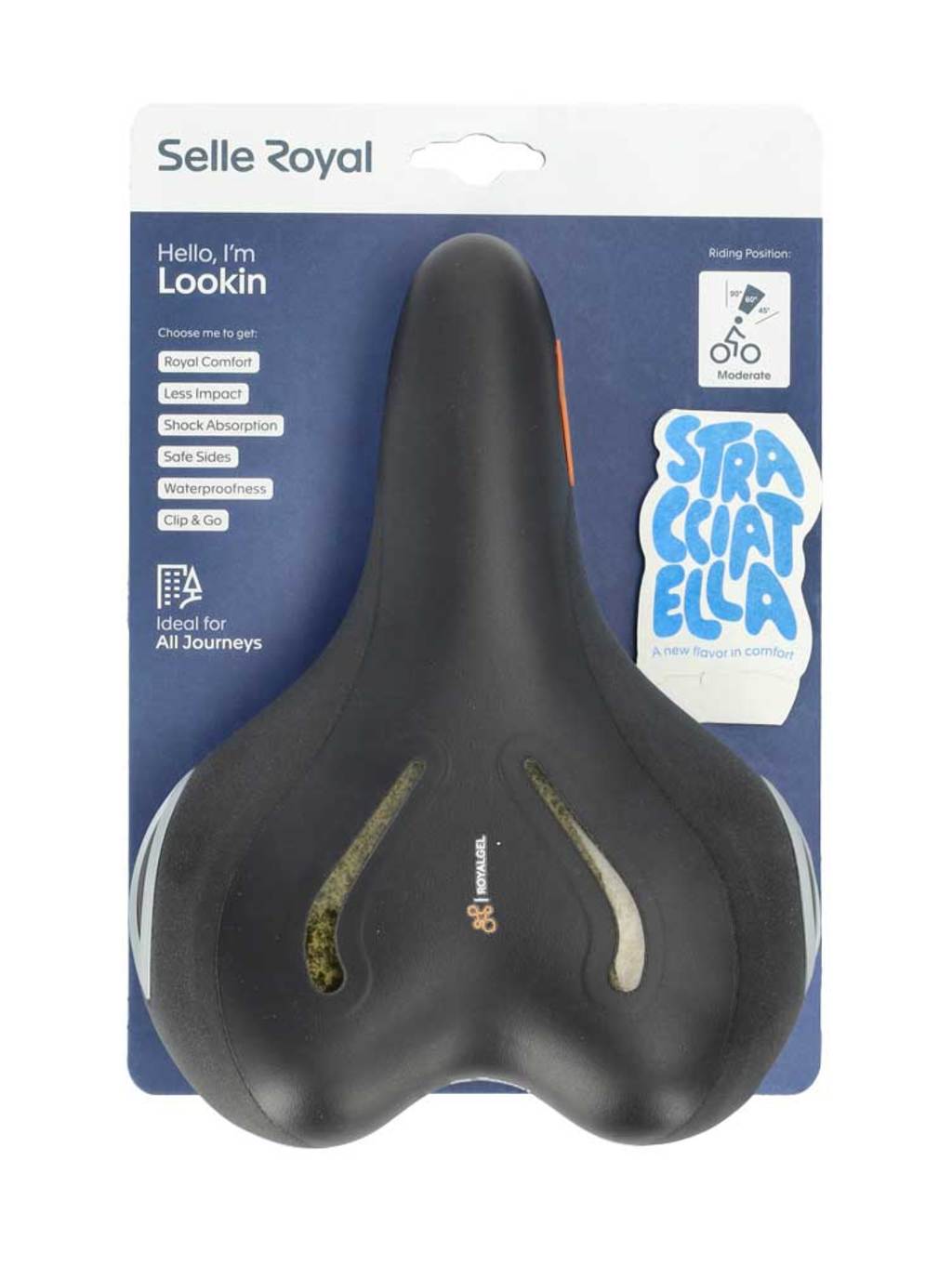 Selle Royal Lookin Moderate Fietszadel