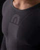 Megmeister Drynamo Crew Eco Merino BC57 Lange Mouwen Ondershirt Heren Zwart