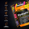 Bundelvoordeel: 4x Namedsport Hydrafit Sportdrank 400g Met Gratis Bidon