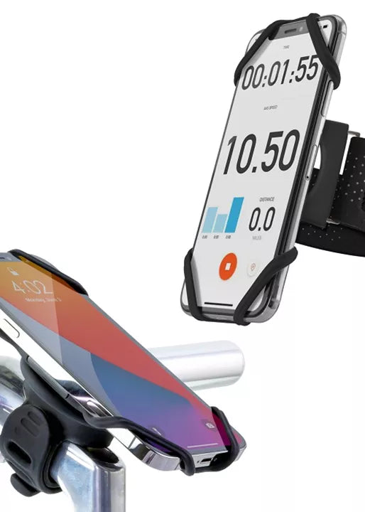 Bone Collection Run Run+Bike Tie Connect Kit G hardloop/bike armband voor smartphone