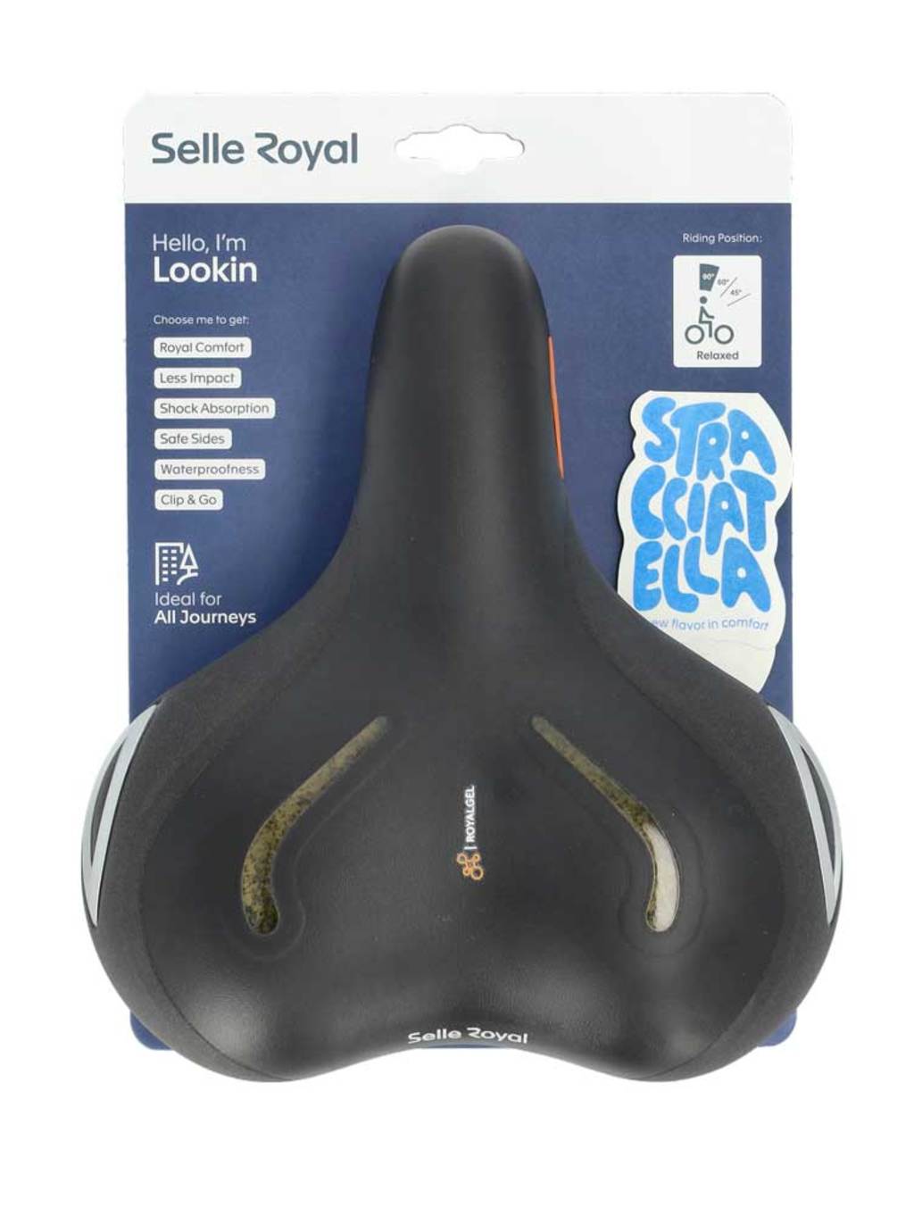 Selle Royal Lookin Relaxed Fietszadel