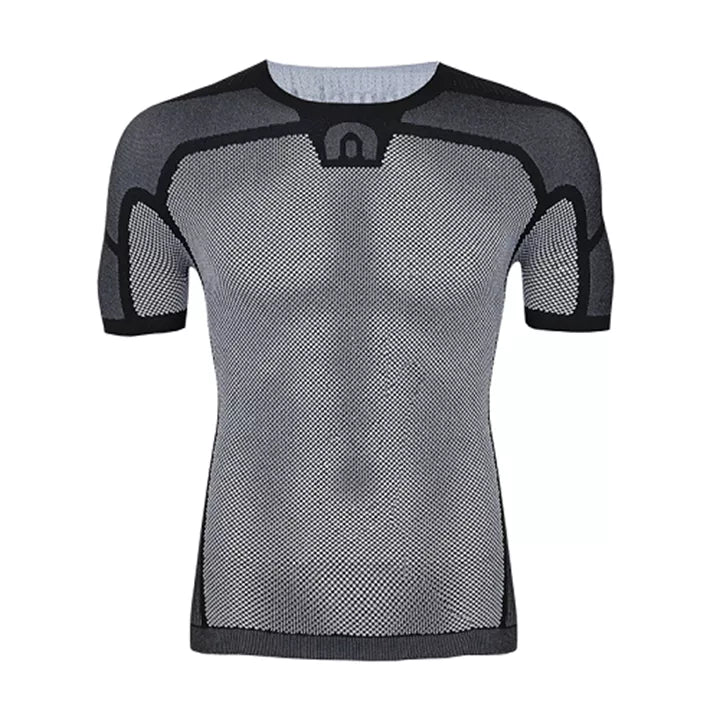 Megmeister Korte Mouwen Ondershirt  Heren Zwart